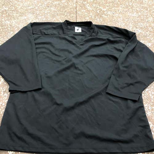 PearSox Hockey Practice Jersey Adult Large Black