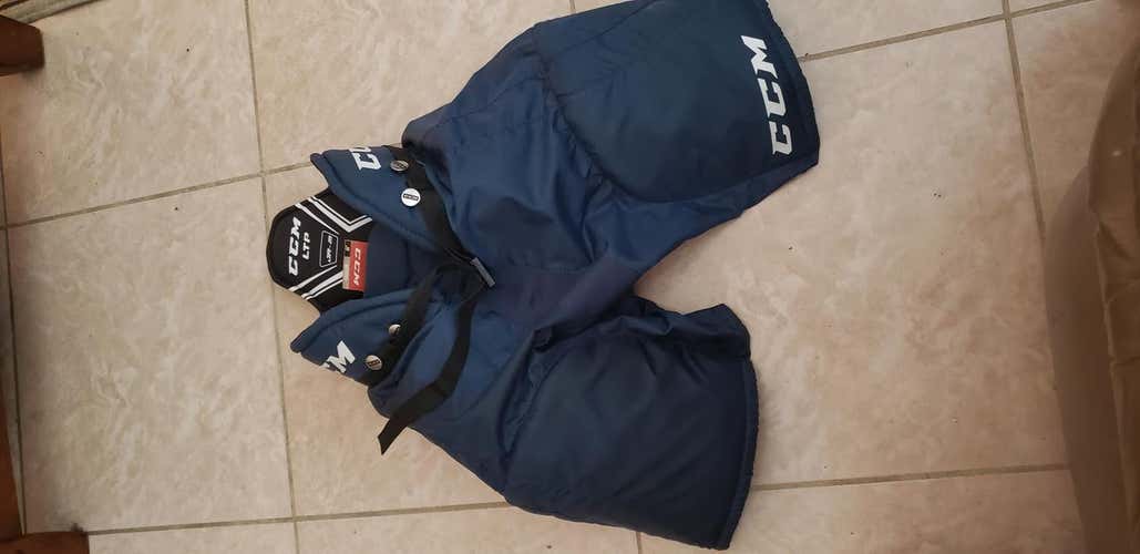 Blue Used Junior Medium CCM LTP Hockey Pants