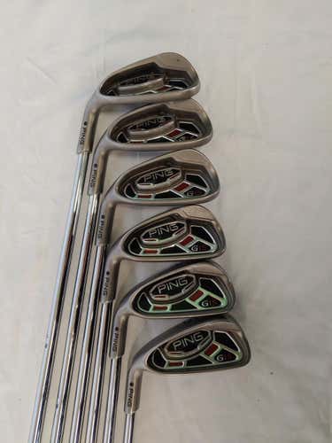 Used Ping G15 5i-pw Steel Regular Golf Iron Or Hybrid Sets
