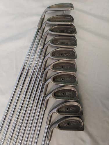 Used Ping Eye 2 2i-sw Steel Regular Golf Iron Or Hybrid Sets