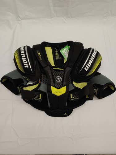 Used Warrior Alpha Sm Hockey Shoulder Pads