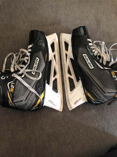 Senior Bauer Supreme S27 D&R (Regular)  Size 11 Hockey Goalie Skates