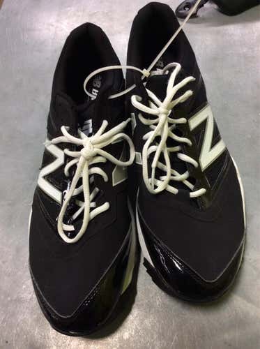 Black Men's Turf Cleats Low Cut New Balance Baseball Softball Sz16