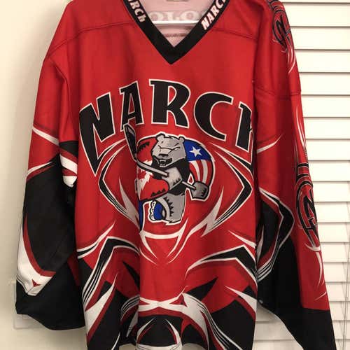NARCH Roller Hockey ProJoy Jersey MEDIUM RARE