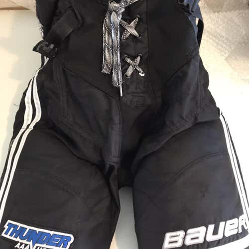 Black Senior Small Bauer Nexus Custom Pro
