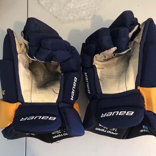 Bauer JR Preds 14" Pro Stock Gloves