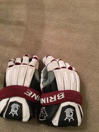 Used Brine King Elite 12" Lacrosse Gloves