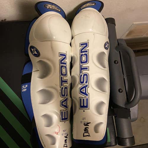 Used Easton Shin Pads 16”