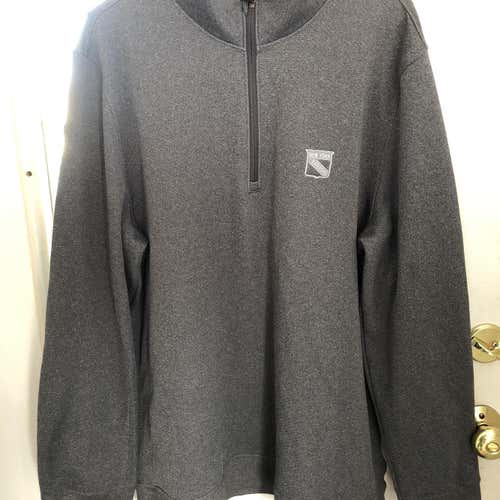 New York Rangers Team Issued Under Armour 1/2 Zip