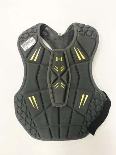 Used Under Armour Vft Goalie Chest Protector Md Lacrosse Shoulder Pads