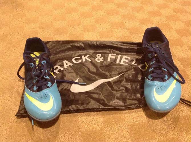 Size 10 Slightly Used Men's Nike Track Cleats