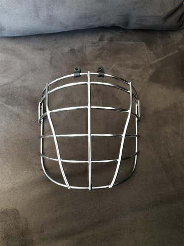 Warrior Box Lacrosse Face mask Chrome