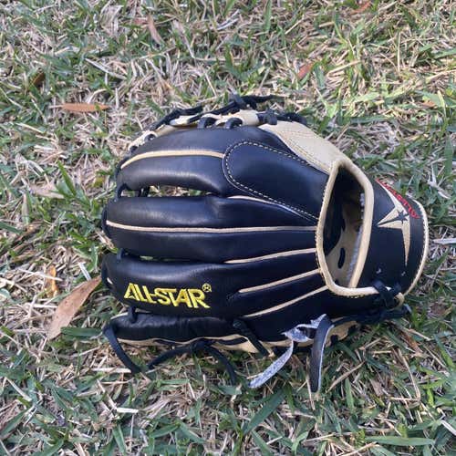 Black Used Infield System 7 11.75" Baseball Glove