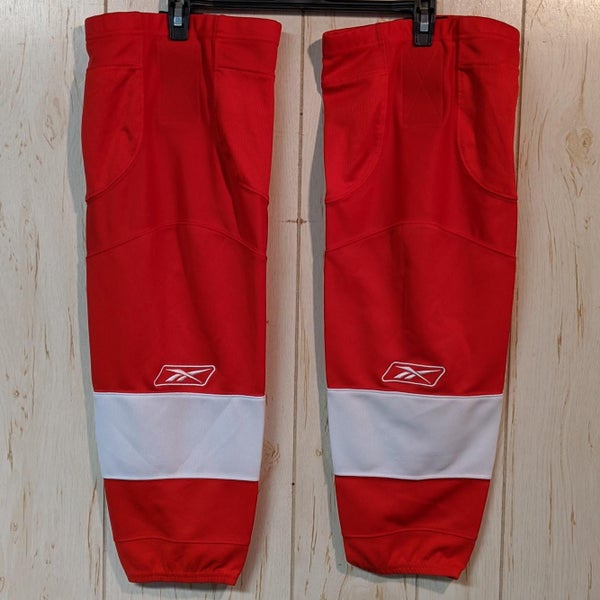 *NEW* Reebok Performance Hockey Socks - Detroit Red, Intermediate