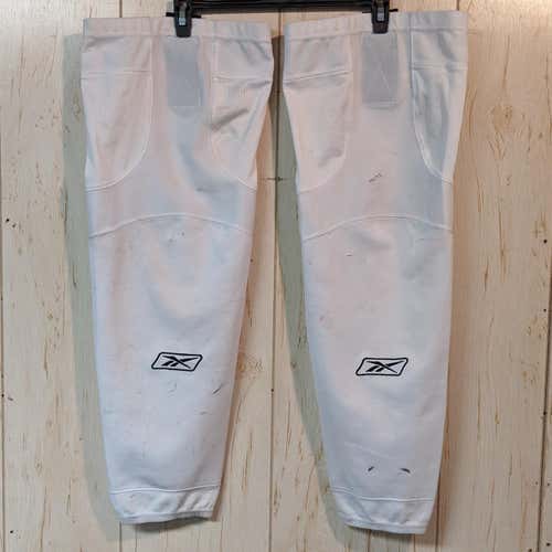 Rebook Performance Hockey Socks - White, Senior Large