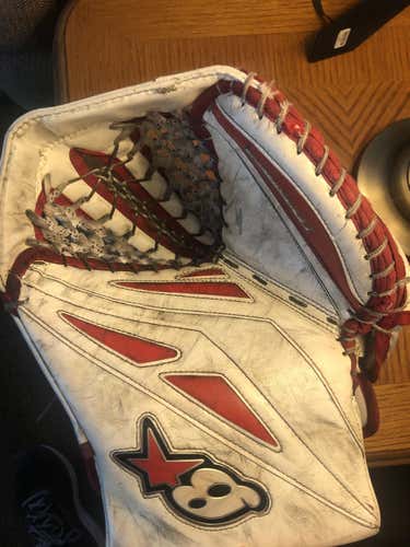 Red Used Brian's Regular G-Netik III senior glove int palm