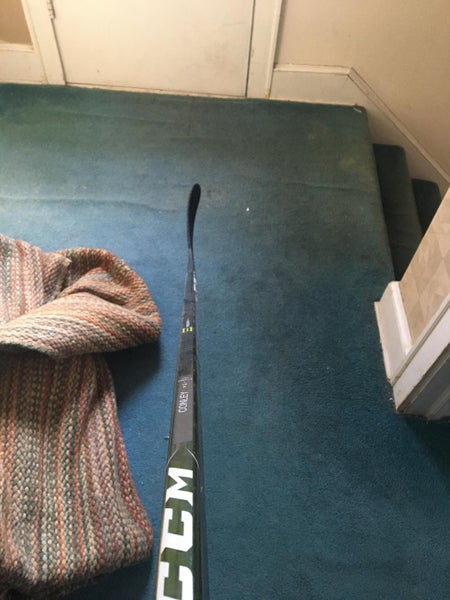Used Senior CCM Left Handed RibCor Trigger ASY Hockey Stick Toe Pro Stock