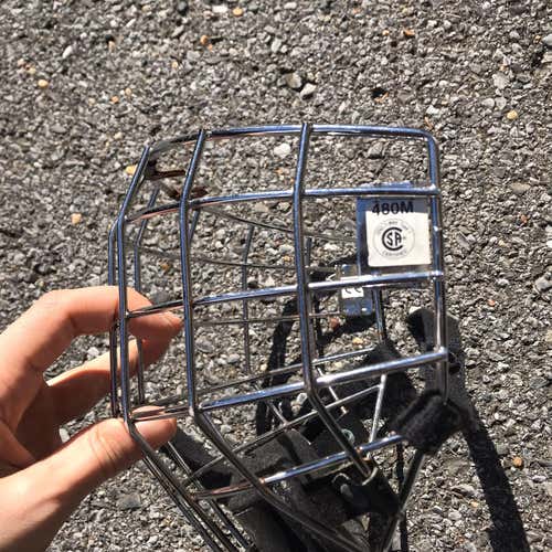 CCM 480 Cage Adult Chrome