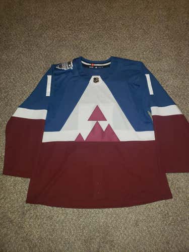 New Never Worn Authentic Size 54 Avalanche Stadium Series Matt Calvert Authentic Jersey