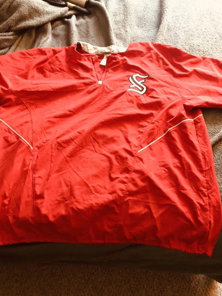 FSOT Used Syracuse Chiefs MiLB Men's XXL Cage Jacket | SidelineSwap