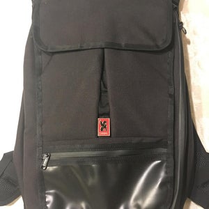 Black New Chrome Backpack
