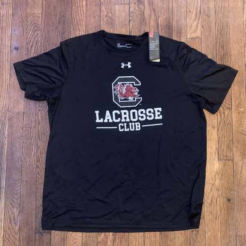 [NEW] South Carolina Lacrosse Black Shooter Shirt (XL)