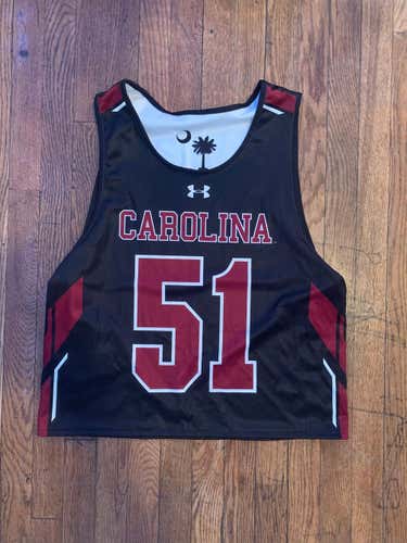 [NEW] South Carolina Lacrosse Reversible Practice Pinnie, #51 (L)