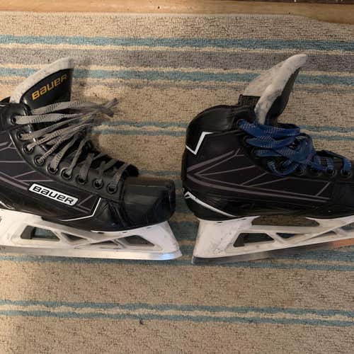 Junior Bauer Supreme S170 D&R (Regular) Size 4 Hockey Goalie Skates
