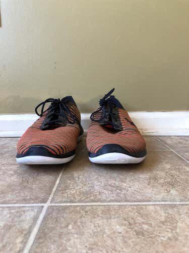 Orange Men's 12 (Women's 13) Nike Shoes SLIGHTLY USED