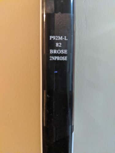 Bauer NEXUS 2N Pro Hockey Stick Lefty P92M 82 flex Senior D1 Pro Stock