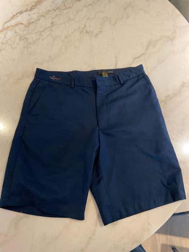 Blue Greg Norman Men’s Golf Shorts