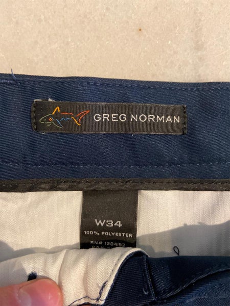 Blue Greg Norman Men’s Golf Shorts