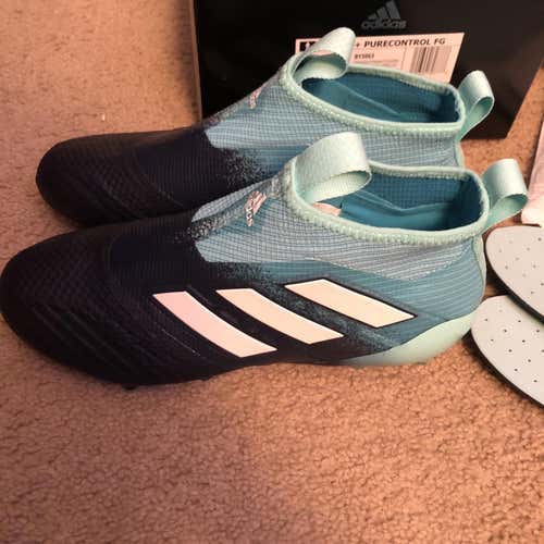 Black Unisex Turf Cleats Adidas Ace 17+ Cleats