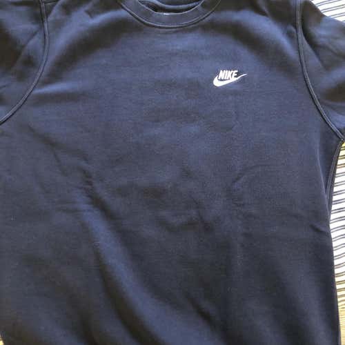 Nike Men’s Navy Blue Fleece Sweatshirt