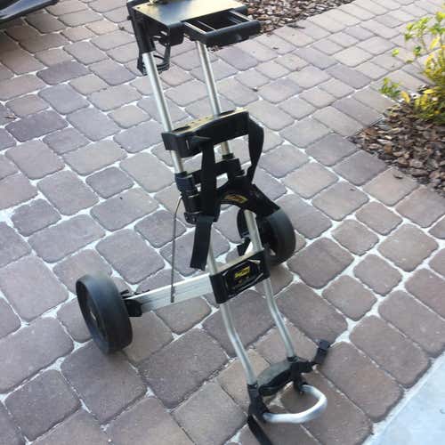 Black Unisex  Push Cart