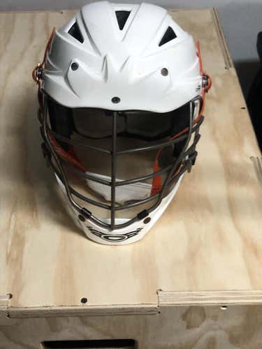 White Used Youth Player Cascade CPV-R Helmet
