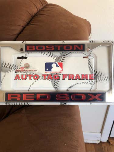 Boston Red Sox Rico Auto Tag Frame