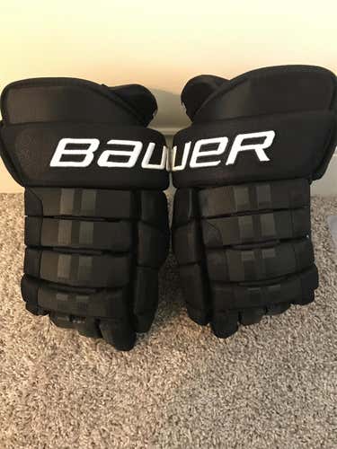 Marian Gaborik pro stock bauer gloves