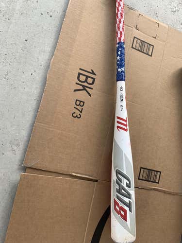 Used USSSA Certified Marucci Alloy CAT 8 Bat (-10) 18 oz 28"