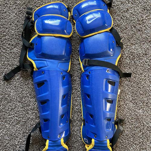 Blue New Nike Catcher's Leg Guard