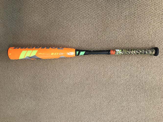 Used USSSA Certified 2016 DeMarini Composite CF8 Bat (-10) 20 oz 30"