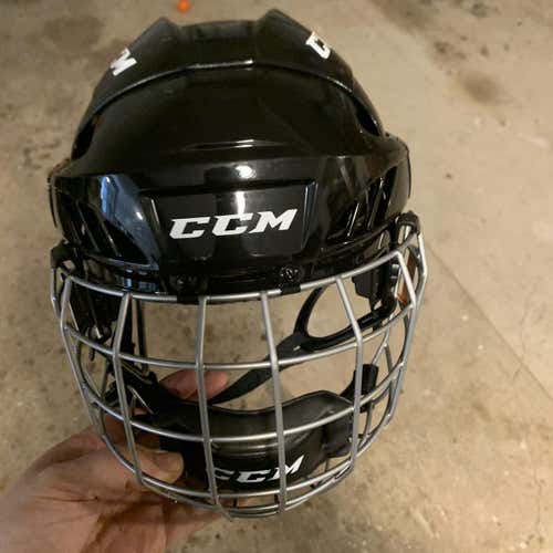 Black New Extra Small CCM FL40  Helmet