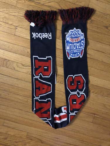 New York Rangers scarf Stadium series reversible