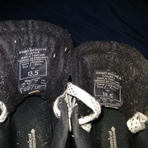 Used Junior CCM Goalie Skates