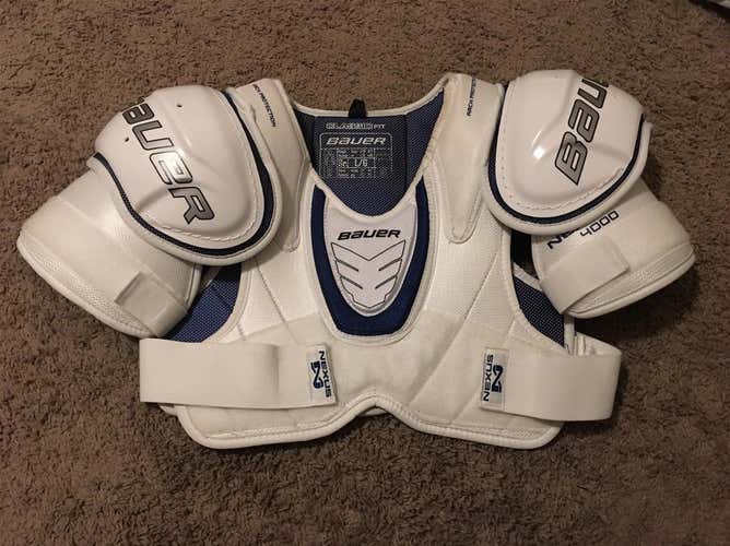 Used Large Bauer Nexus 4000  Shoulder Pads