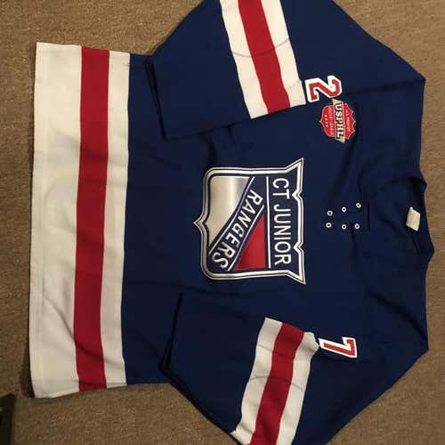 CT Jr. Rangers Men’s Large Game Jersey
