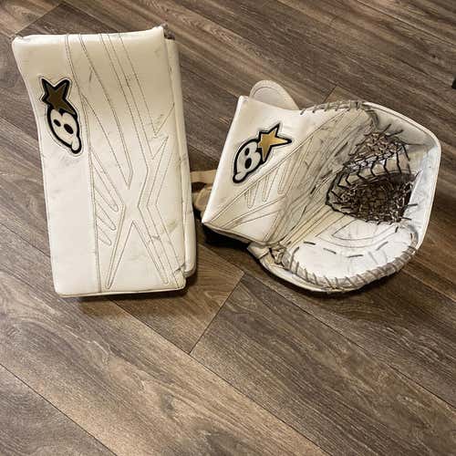 Brian's Regular Subzero 7.0 Glove & Blocker Great Condition