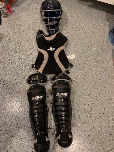 Used All Star Catcher's Set