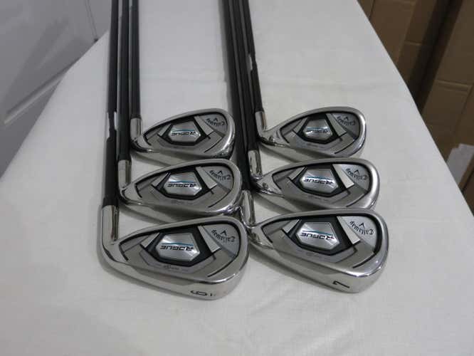 Callaway 2018 Rogue Iron Set - 6-PW, AW - Recoil 780 Stiff Flex Graphite