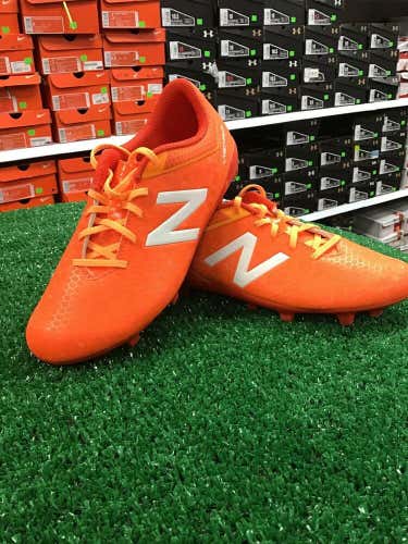 New Balane Visaro FG Orange Youth Size 1 New In Box FIRM PRICE